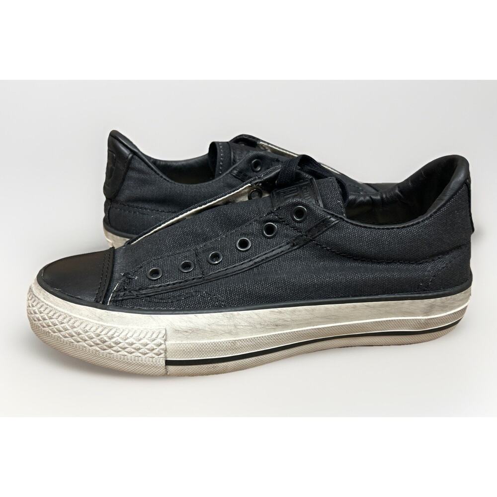 Converse Chuck Taylor John Varvatos Laceless Burnished Black- Men’s 4/ Women’s 6